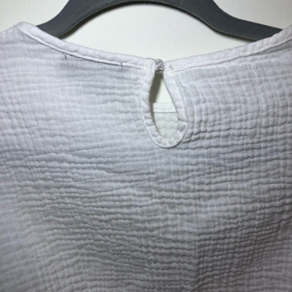 SHEIN WHITE CROPPED LONG SLEEVE - Picture 4 of 8